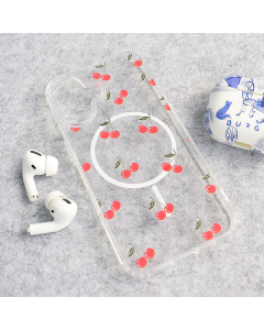 Maska za iPhone 16 Sweet Cherry Mag Case Nanobit Print