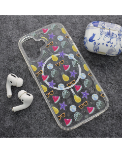 Maska za iPhone 17 Sunny Paradise Mag Case Nanobit Print