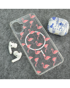 Maska za Samsung A07/ A075F Tropical Flamingos Mag Case Nanobit Print