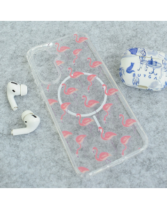 Maska za Samsung A16 5G/ A166B Tropical Flamingos Mag Case Nanobit Print - 620198