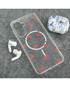 Maska za Samsung A17 5G/ A175F Sweet Cherry Mag Case Nanobit Print