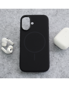 Maska za iPhone 16 midnight black Mag Case Nanobit Pure