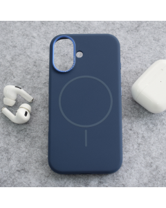 Maska za iPhone 16 navy blue Mag Case Nanobit Pure - 620016