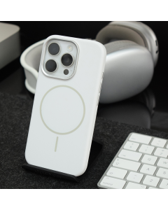 Maska za iPhone 16 pearl white Mag Case Nanobit Pure - 620019