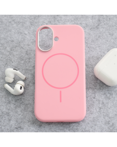 Maska za iPhone 16 powder rose Mag Case Nanobit Pure - 620020