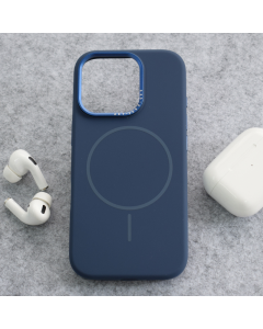 Maska za iPhone 16 Pro Max navy blue Mag Case Nanobit Pure - 620026