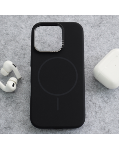 Maska za iPhone 16 Pro  midnight black Mag Case Nanobit Pure