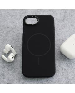 Maska za iPhone 16e midnight black Mag Case Nanobit Pure