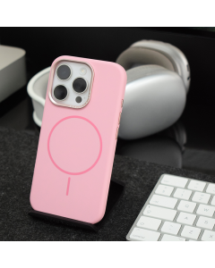 Maska za iPhone 16e powder rose Mag Case Nanobit Pure - 620035