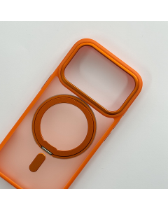 Maska za iPhone 17 Pro Max Mag Case Orange Halo Clear
