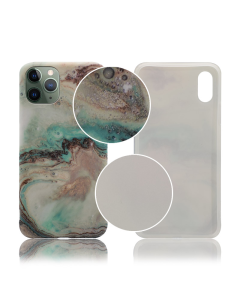 Maska za iPhone 12 Pro Max Marble plava