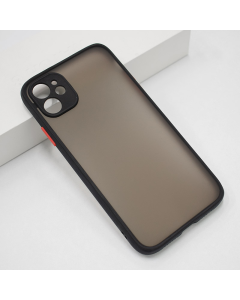 Maska za iPhone 11 Matte crna - 603906