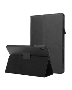 Maska za Samsung Tab S7 FE T730/ T735/ T930 (2021)/ S8 Plus/ S7 Plus crna na preklop Flip Leather - 056353