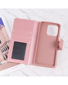 Maska za Honor X6b na preklop Hanman Mill roze - 613581