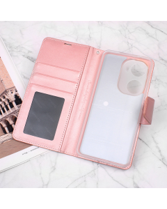 Maska za Huawei Nova 11 SE/ 12 SE na preklop Hanman Mill roze - 611603