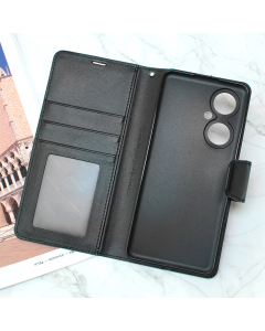 Maska za Huawei Nova 11i na preklop Hanman Mill crna - 603116