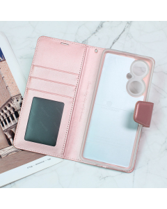 Maska za Huawei Nova 11i na preklop Hanman Mill roze - 603117