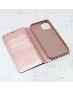 Maska za iPhone 14 na preklop Hanman Mill roze - 059725
