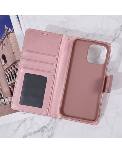 Maska za iPhone 16 Pro na preklop Hanman Mill roze - 614136