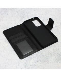 Maska za Samsung A53 5G/ A536B na preklop Hanman Mill crna - 600733
