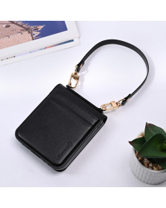 Maska za Samsung Galaxy Z Flip 7 na preklop Hanman Mill crna