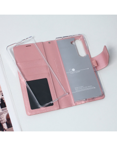 Maska za Samsung Galaxy Z Fold 5 5G/ F946B na preklop Hanman Mill roze - 603137