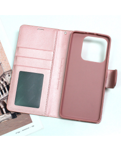 Maska za Xiaomi 13 Pro na preklop Hanman Mill roze - 600736