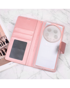 Maska za Xiaomi 14 Ultra na preklop Hanman Mill roze - 611457