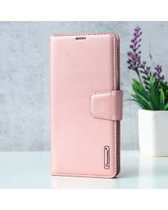 Maska za Xiaomi Redmi 15 4G (171 mm) na preklop Hanman Mill roze - 630322