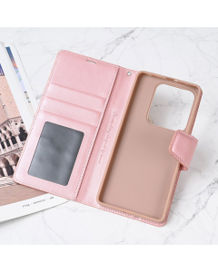 Maska za Xiaomi Redmi Note 14S na preklop Hanman Mill roze - 618346
