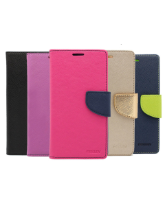 Maska za Motorola Moto G84 na preklop Mercury crna