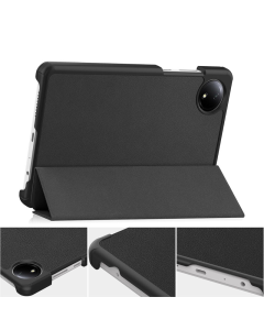Maska za Xiaomi Redmi Pad SE (2024) 87 in na preklop Tablet Stripes crna - 616265