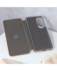Maska za Honor 90 na preklop Teracell Flip Premium zlatna - 603194
