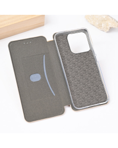 Maska za Honor X8c na preklop Teracell Flip Premium zlatna - 617454