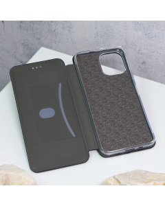 Maska za Huawei Nova Y61 na preklop Teracell Flip Premium crna - 058565
