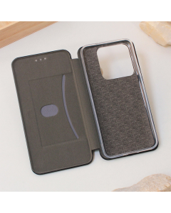 Maska za Xiaomi 14 na preklop Teracell Flip Premium crna