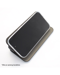 Maska za Xiaomi Redmi 15 4G EU (173mm) na preklop Teracell Flip Premium roze zlatna