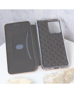 Maska za Xiaomi Redmi Note 12 4G (EU) na preklop Teracell Flip Premium zlatna - 600164