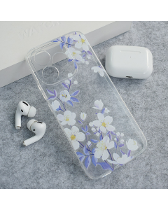 Maska za Honor 400 Lite White Blossom Nanobit Print - 617948