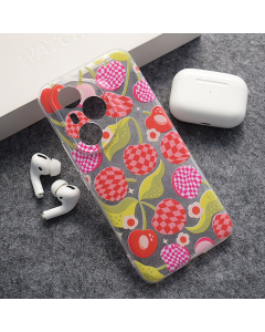 Maska za Honor 400 Pro Checkered Cherries Nanobit Print - 621057