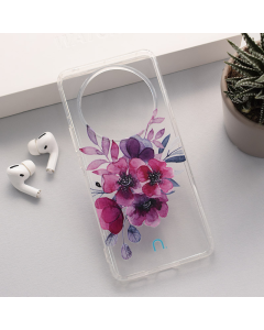 Maska za Honor Magic 6 Lite/ X9b 5G Flowers Nanobit Print - 611237