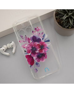 Maska za Honor X8b Flowers Nanobit Print - 611239
