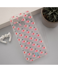 Maska za Honor X8b Hearts Nanobit Print - 611240