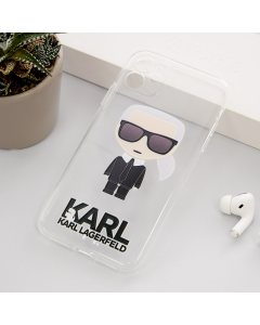 Maska za iPhone 11 Karl Lagerfeld Nanobit Print - 613305