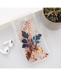 Maska za iPhone 16 Pro Golden Flower Nanobit Print - 613873