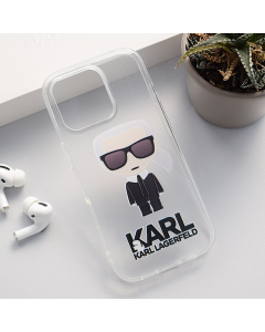 Maska za iPhone 16 Pro Karl Lagerfeld Nanobit Print - 613313