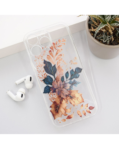 Maska za iPhone 16 Pro Max Golden Flower Nanobit Print - 613874