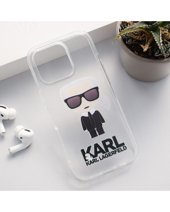 Maska za iPhone 16 Pro Max Karl Lagerfeld Nanobit Print - 613314