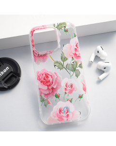 Maska za iPhone 16 Pro Roses Nanobit Print - 612861