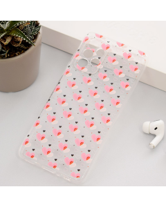 Maska za Samsung A52 4G/ A525F/ A52 5G/ A526B/ A52S/ A528B Hearts Nanobit Print - 613316